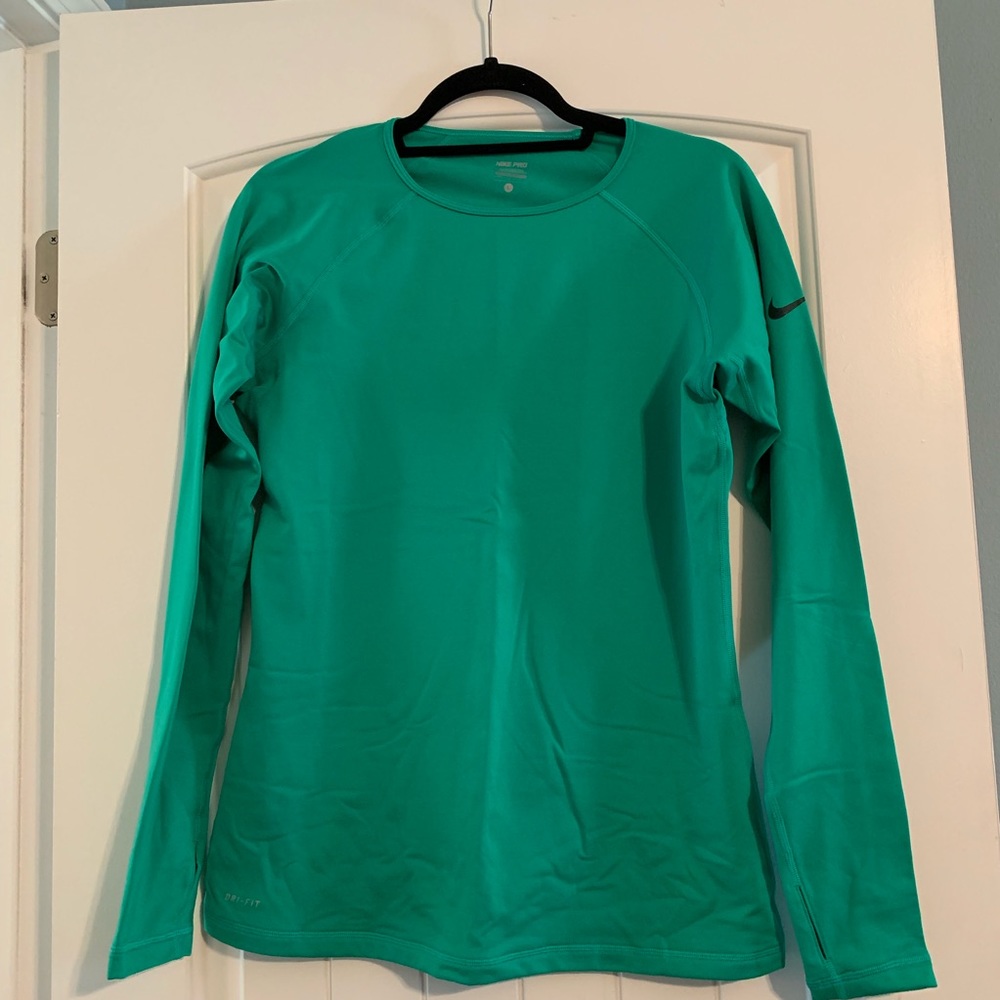 Nike Pro Long Sleeve Athletic Top Size L